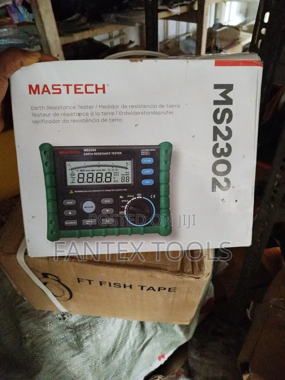Earth Resistance Tester (Mastech Brand.)