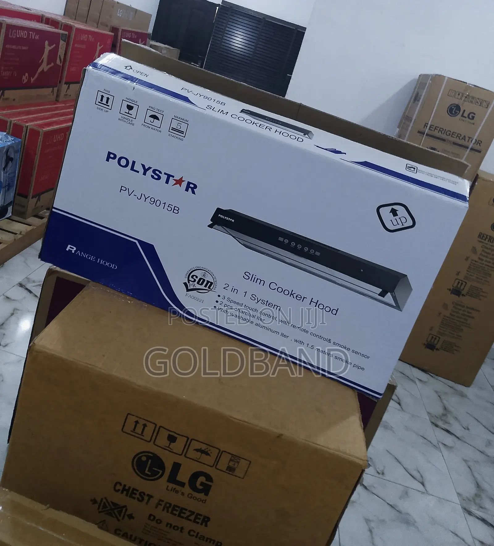 Admirable Polytsar 9ocm Digital Slim Cooker Hood Pv-Jy9015b