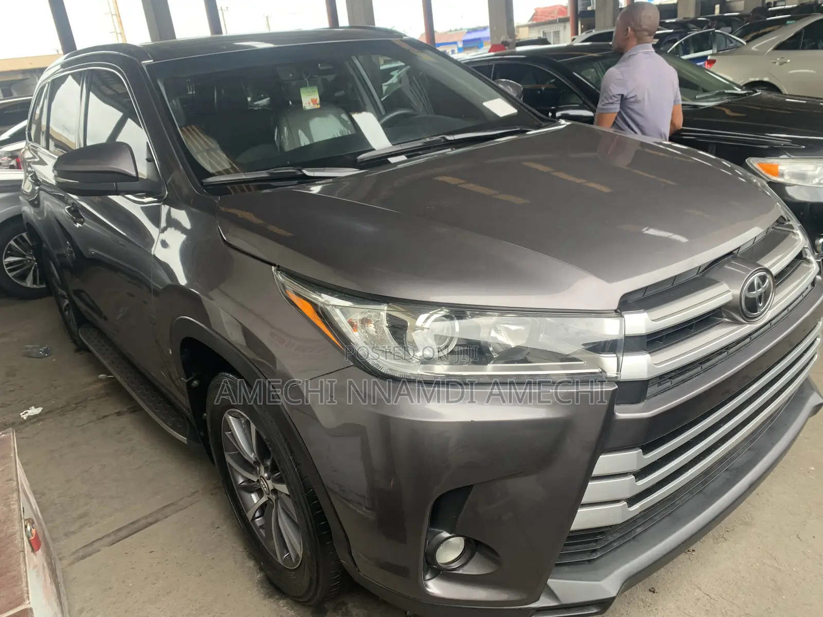 Toyota Highlander Limited 2019 Gray