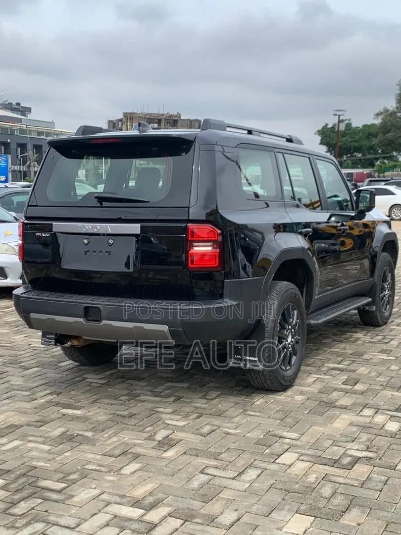 New Toyota Land Cruiser Prado 2024 Black