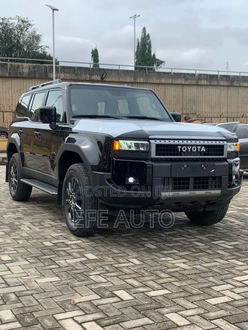 New Toyota Land Cruiser Prado 2024 Black