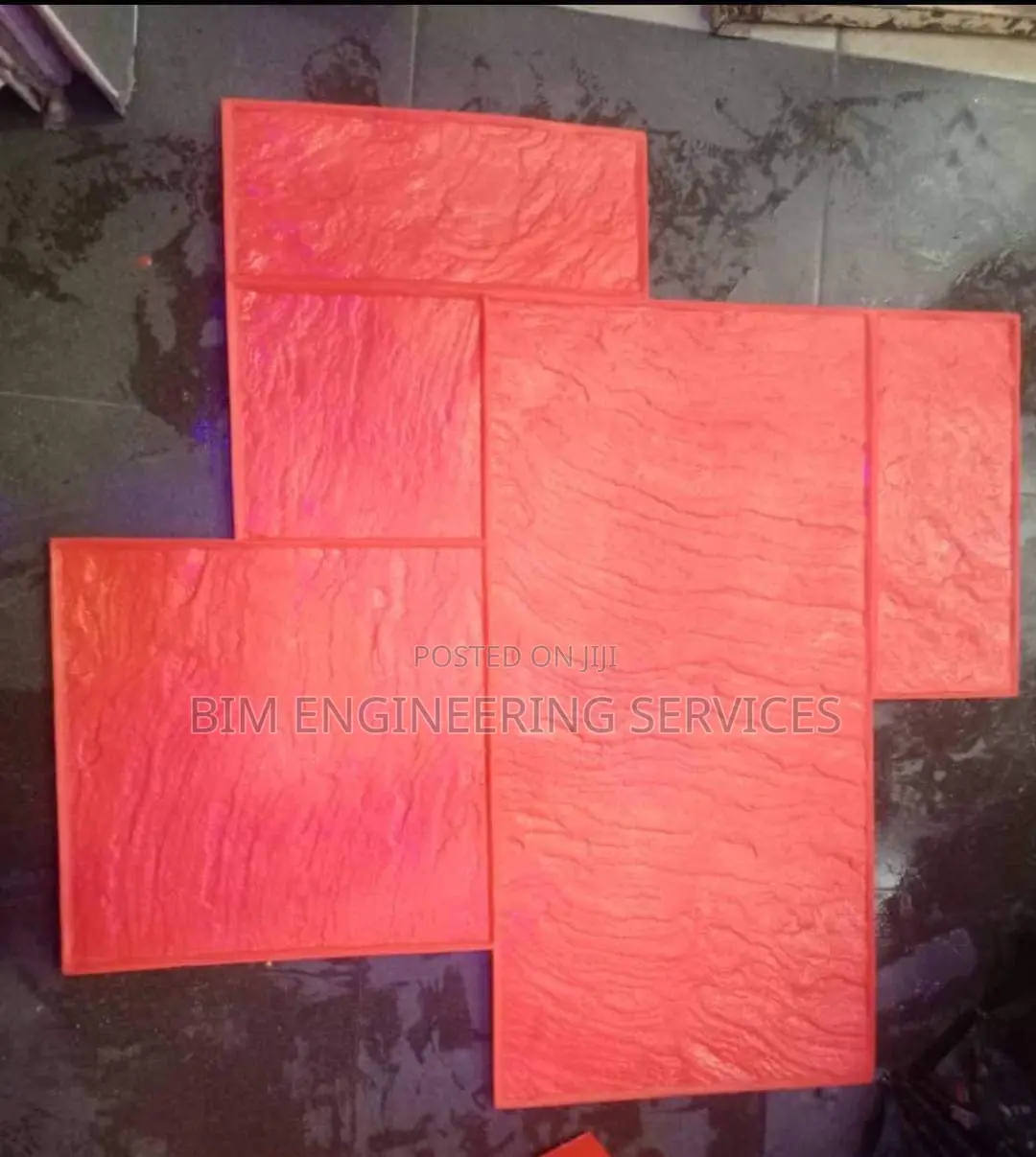 Red Large Slate Skin Stamping Mold
