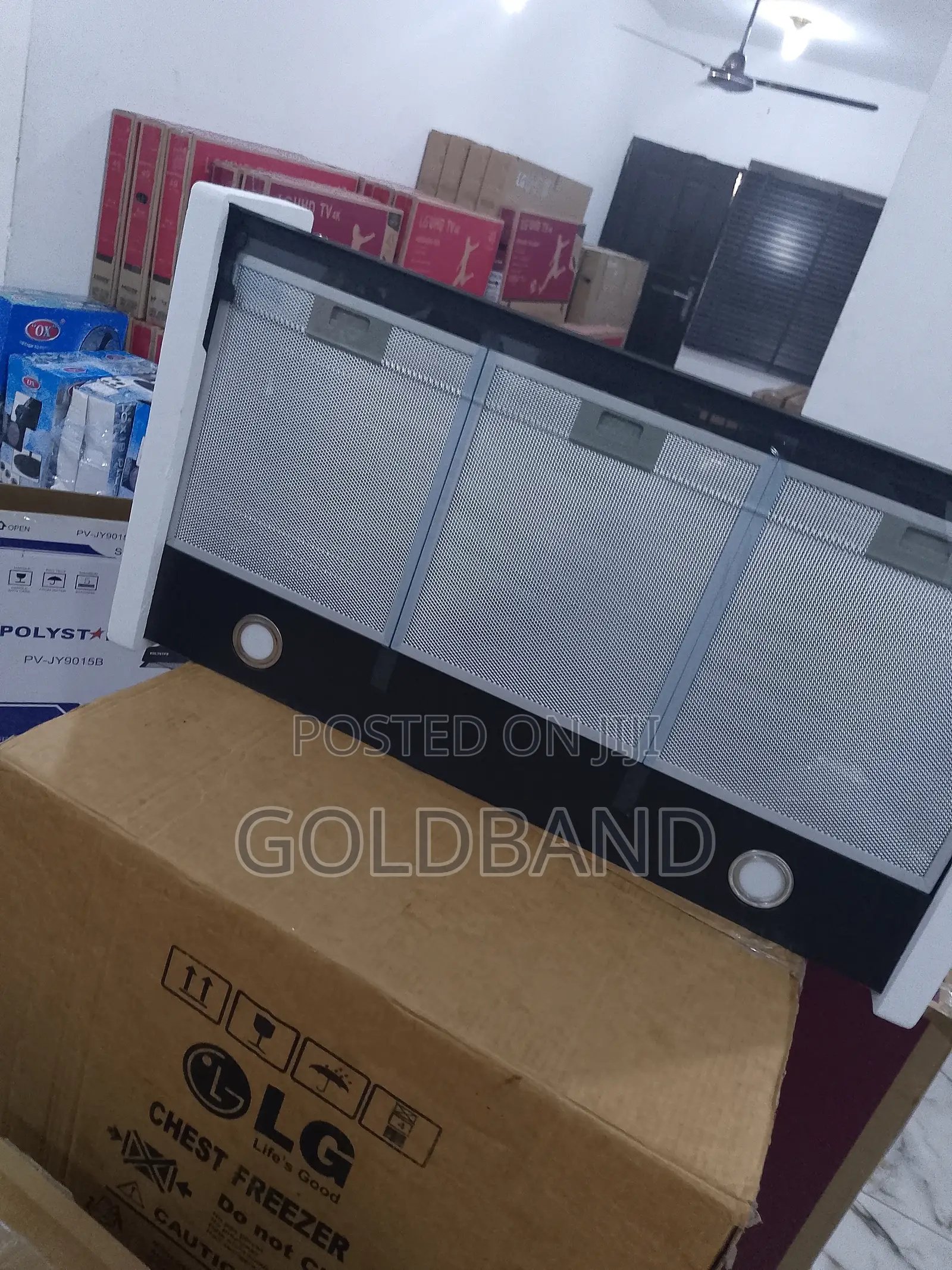 90cm Polystar Digital Slim 2in1 Cooker Hood With LED Light