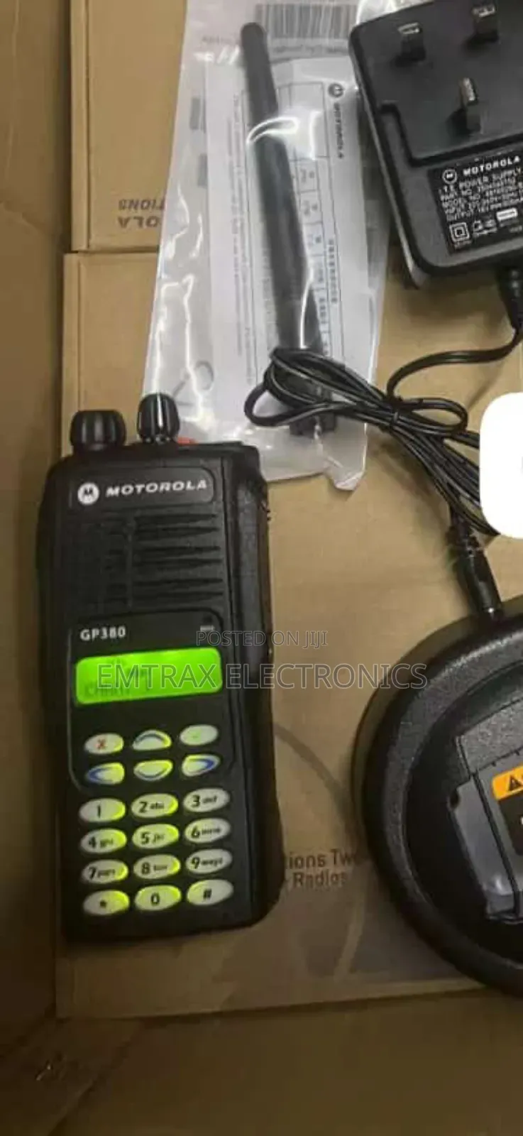 Motorola Gp380 Walkie Talkie