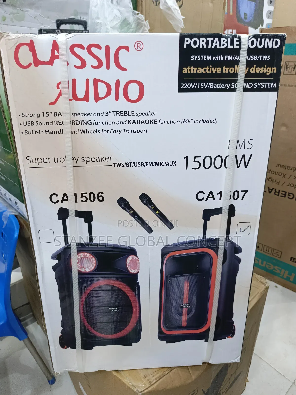 Classic Audio Ca1507 Pa System
