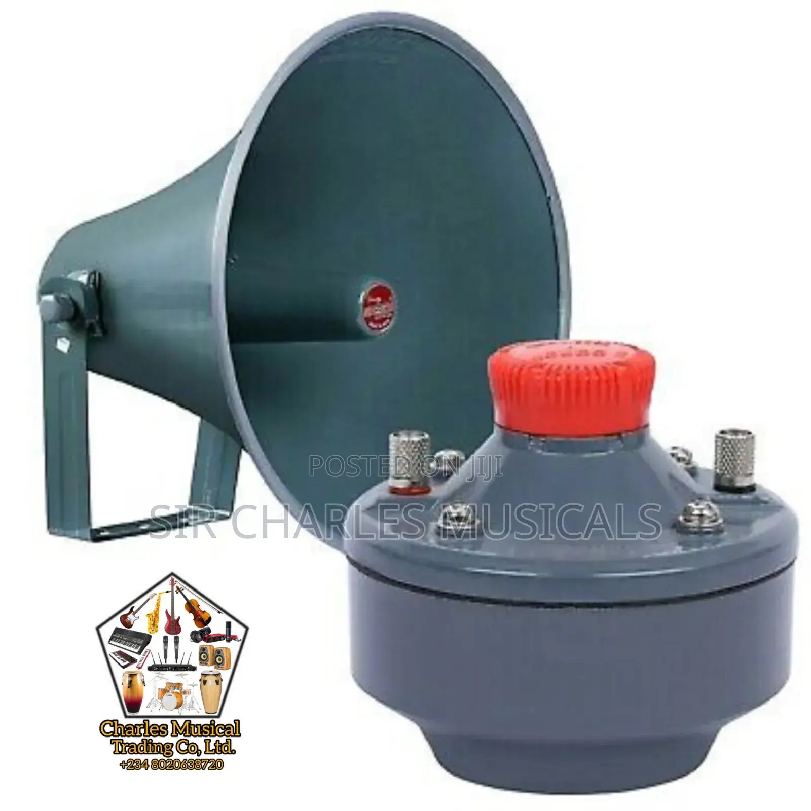 Complete Set of Ahuja Horn Speaker