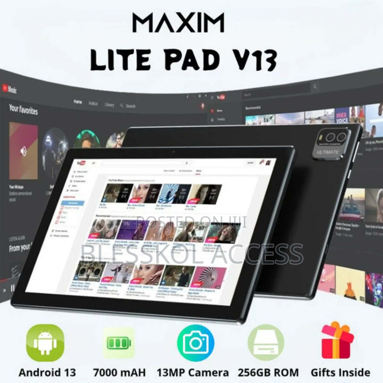 New Tablet 256 GB Black