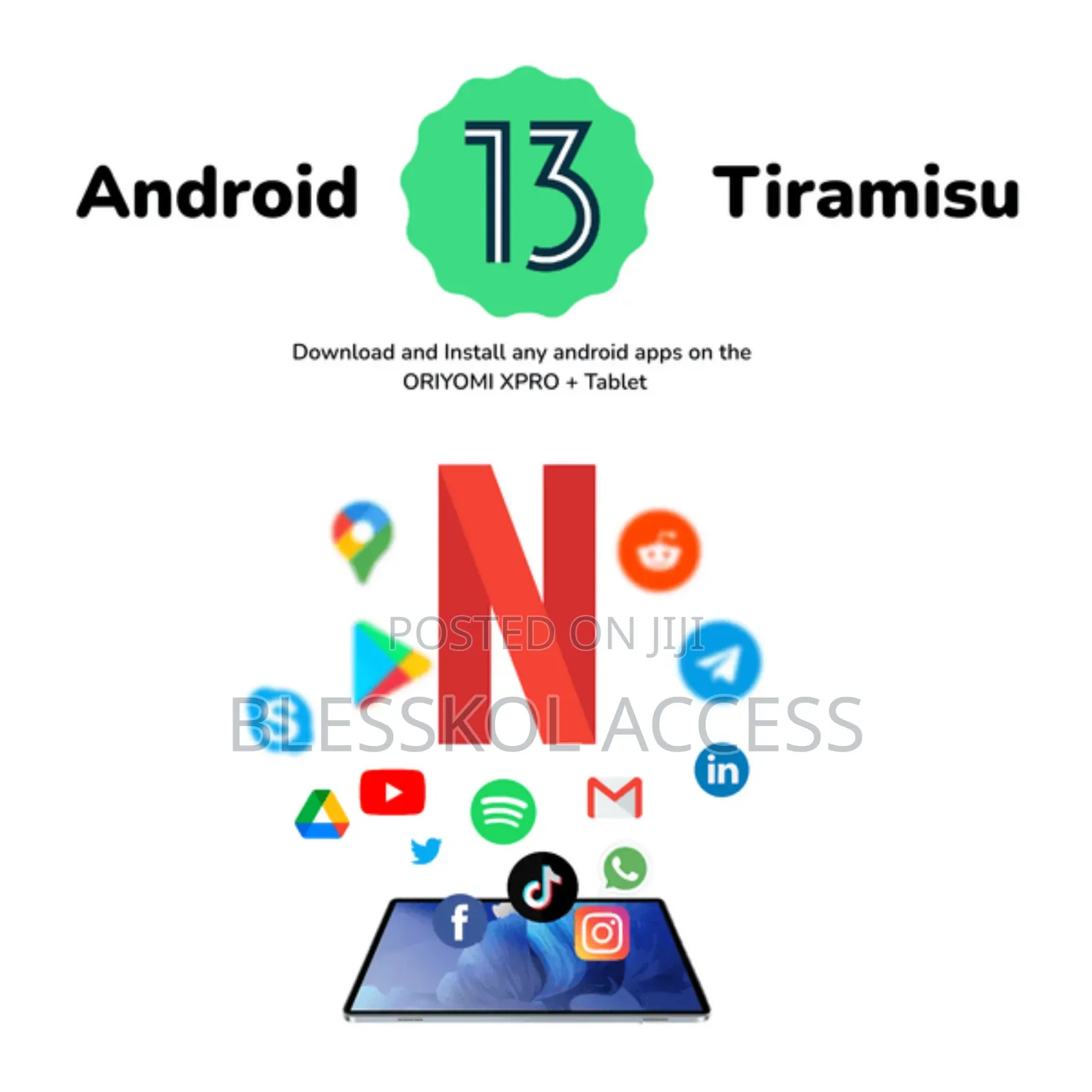 New Tablet 256 GB Black