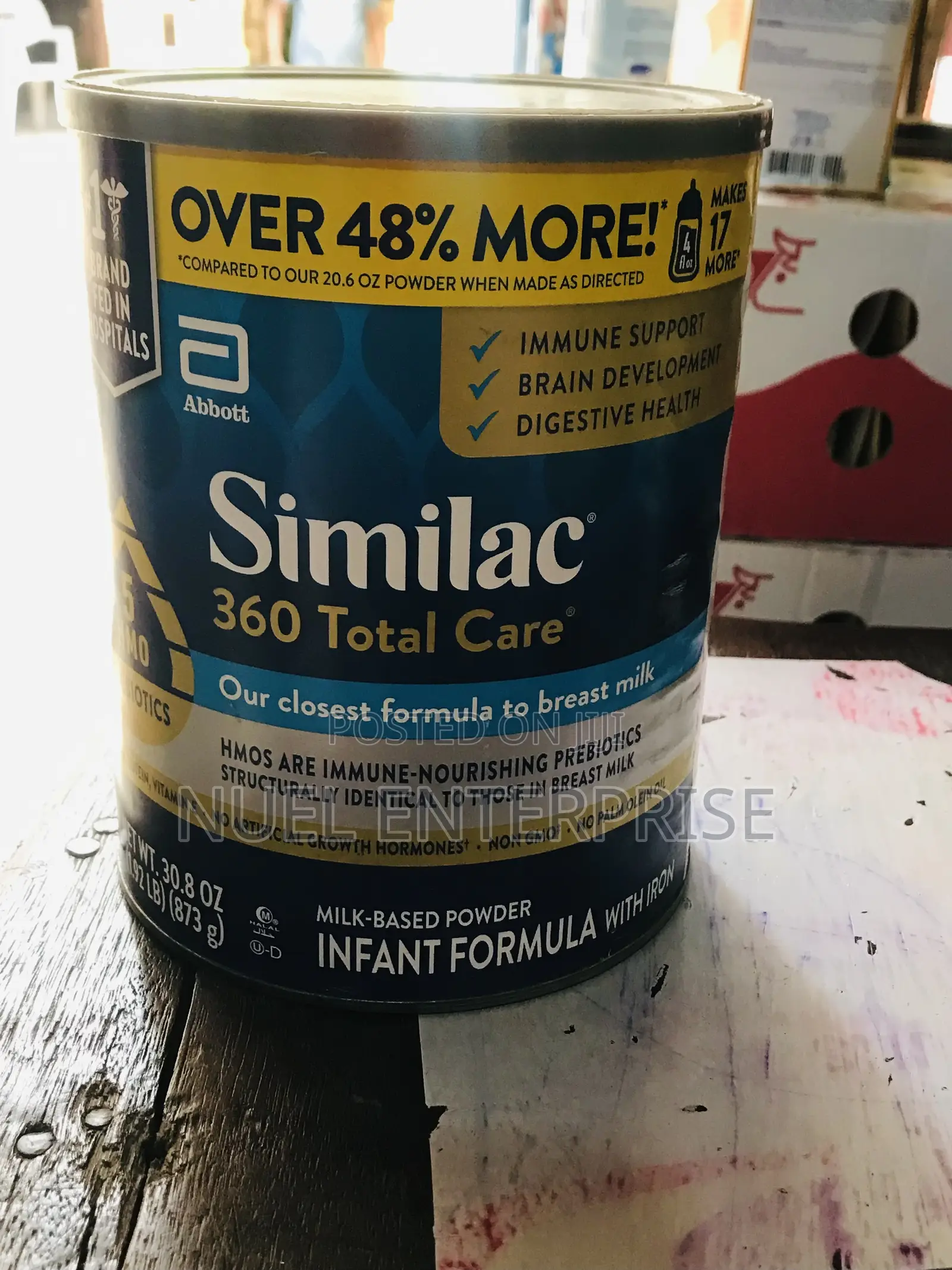 Similac Big Tin Carton and Pieces Big Tin