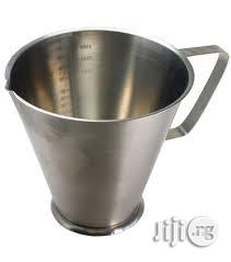 Messuring Jug Stainless Steel 0.500 And 1. 0l