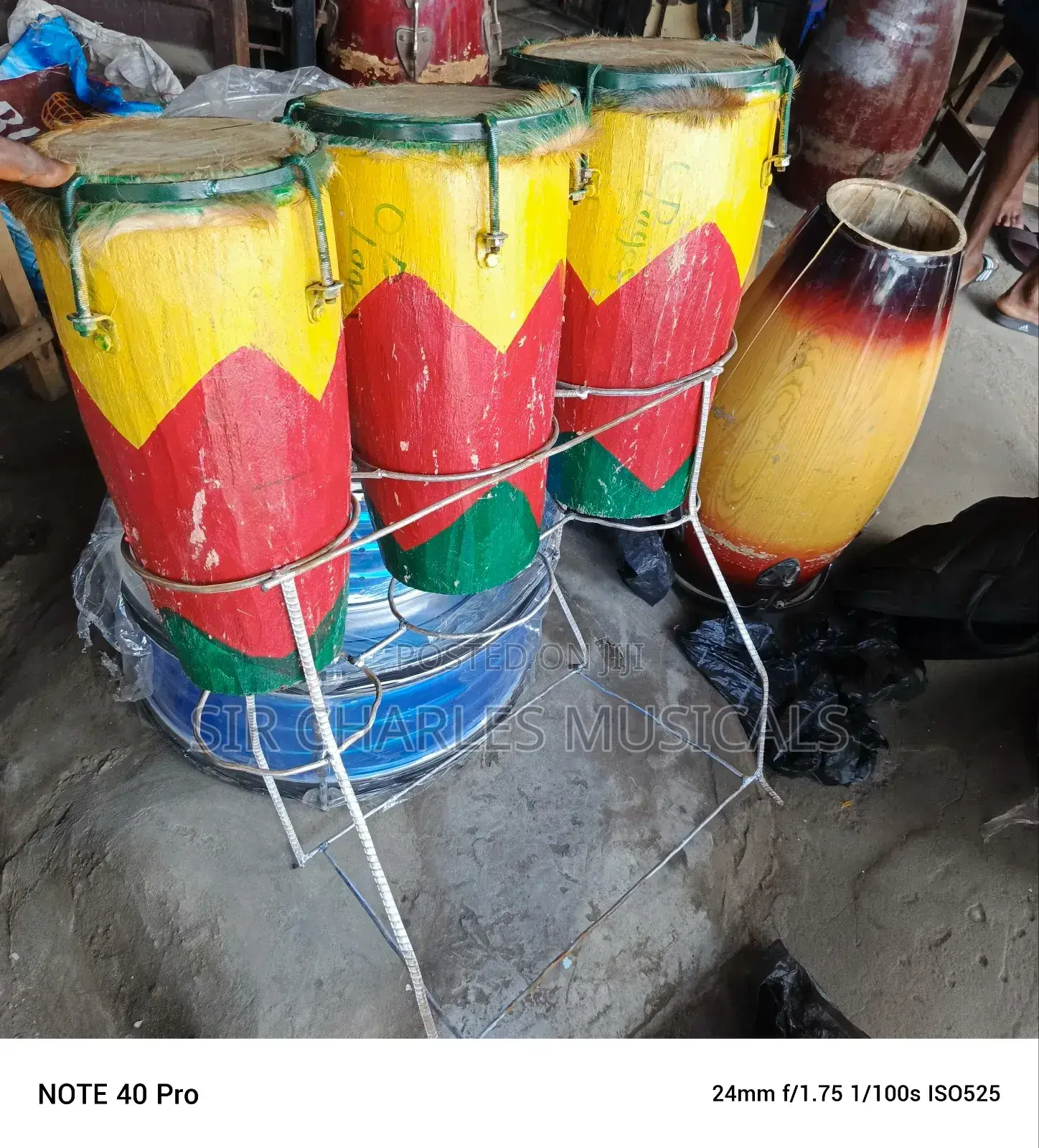 Local Conga Igba Wood 3 Sets