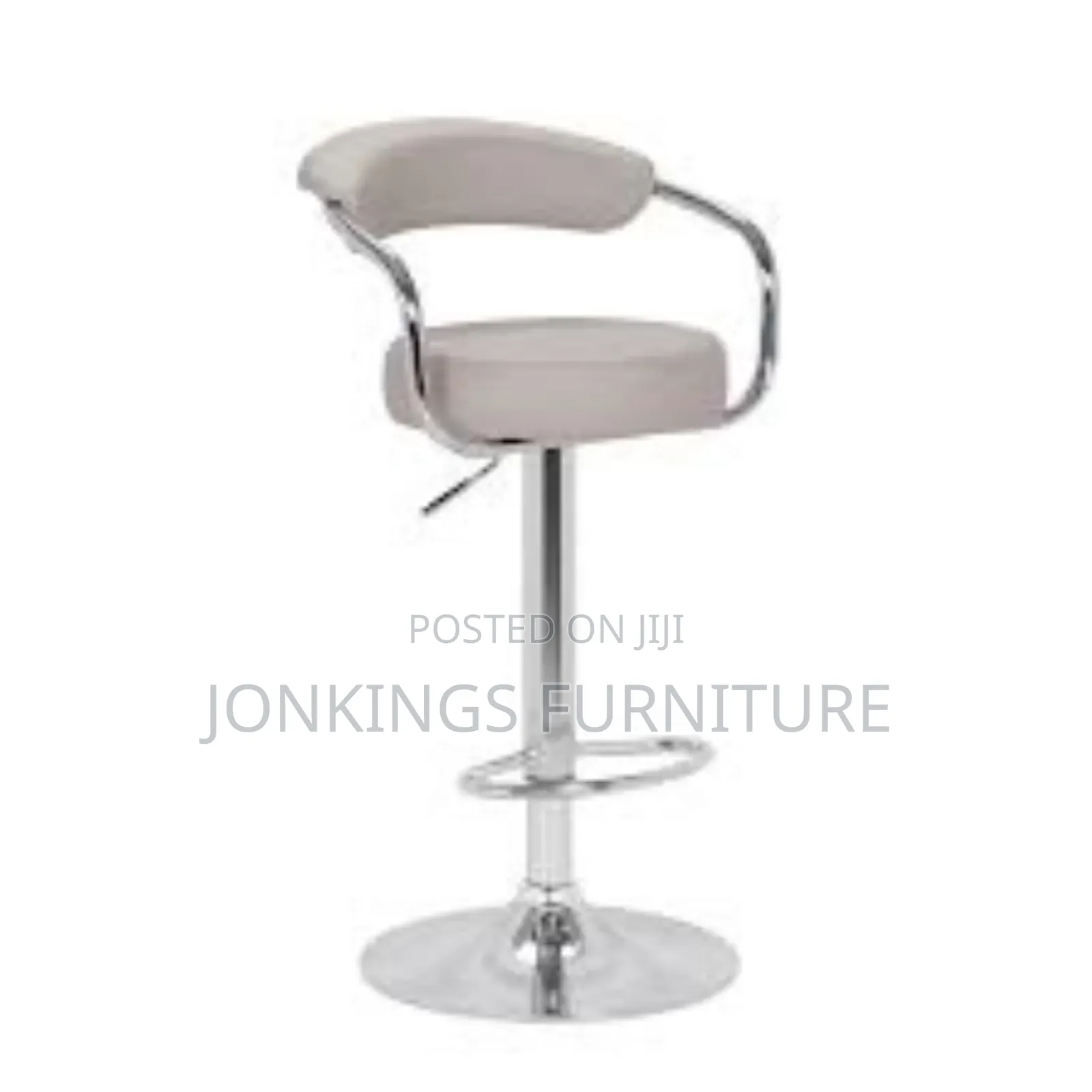 Adjustable Bar Stool With Arms