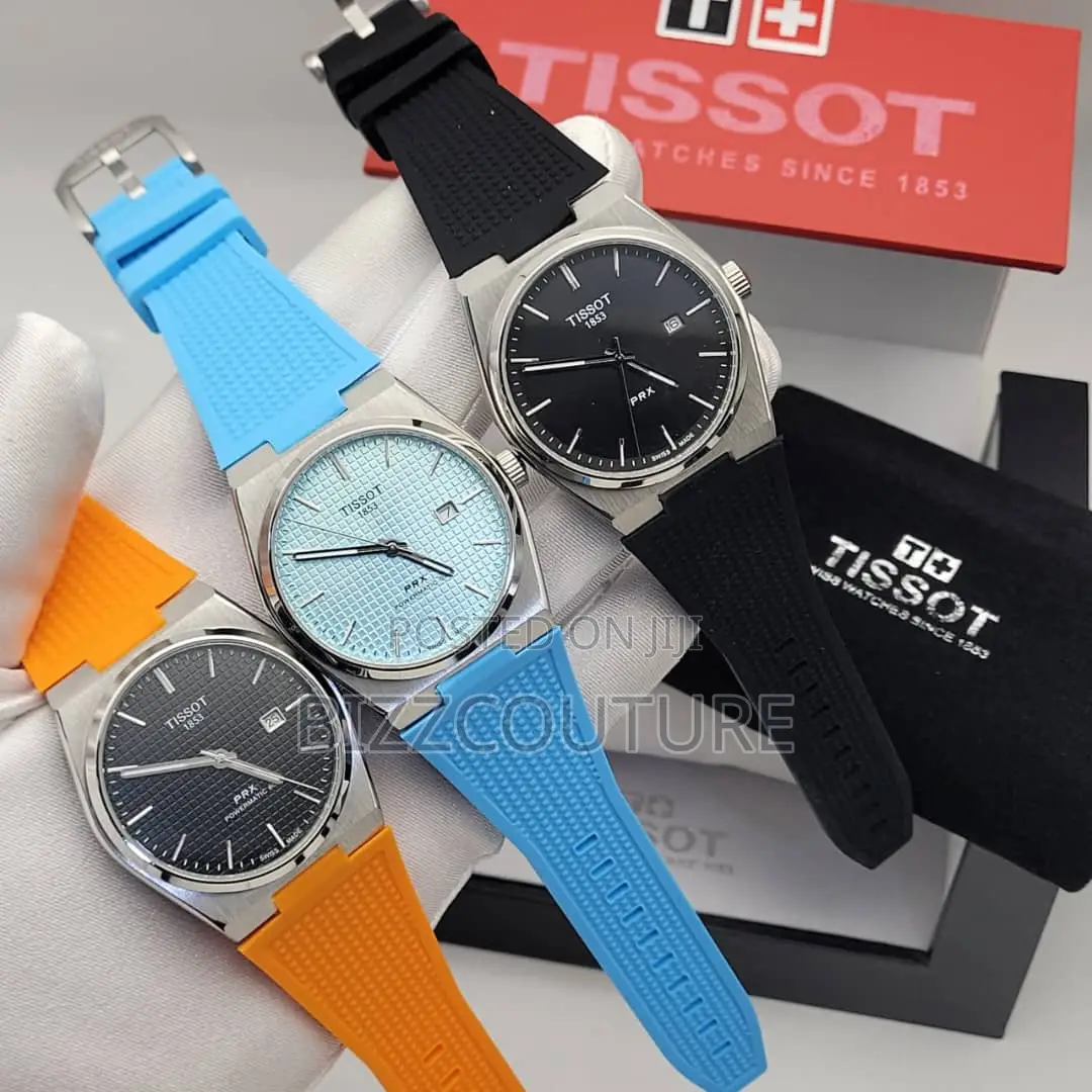 Original Tissot Color Selection Rubber Strap Watch in Store