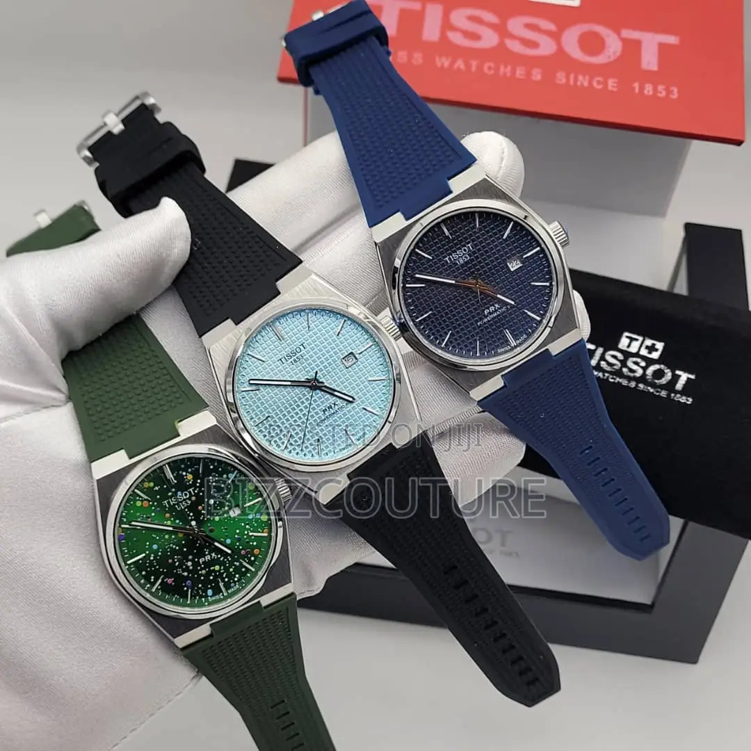 Original Tissot Color Selection Rubber Strap Watch in Store