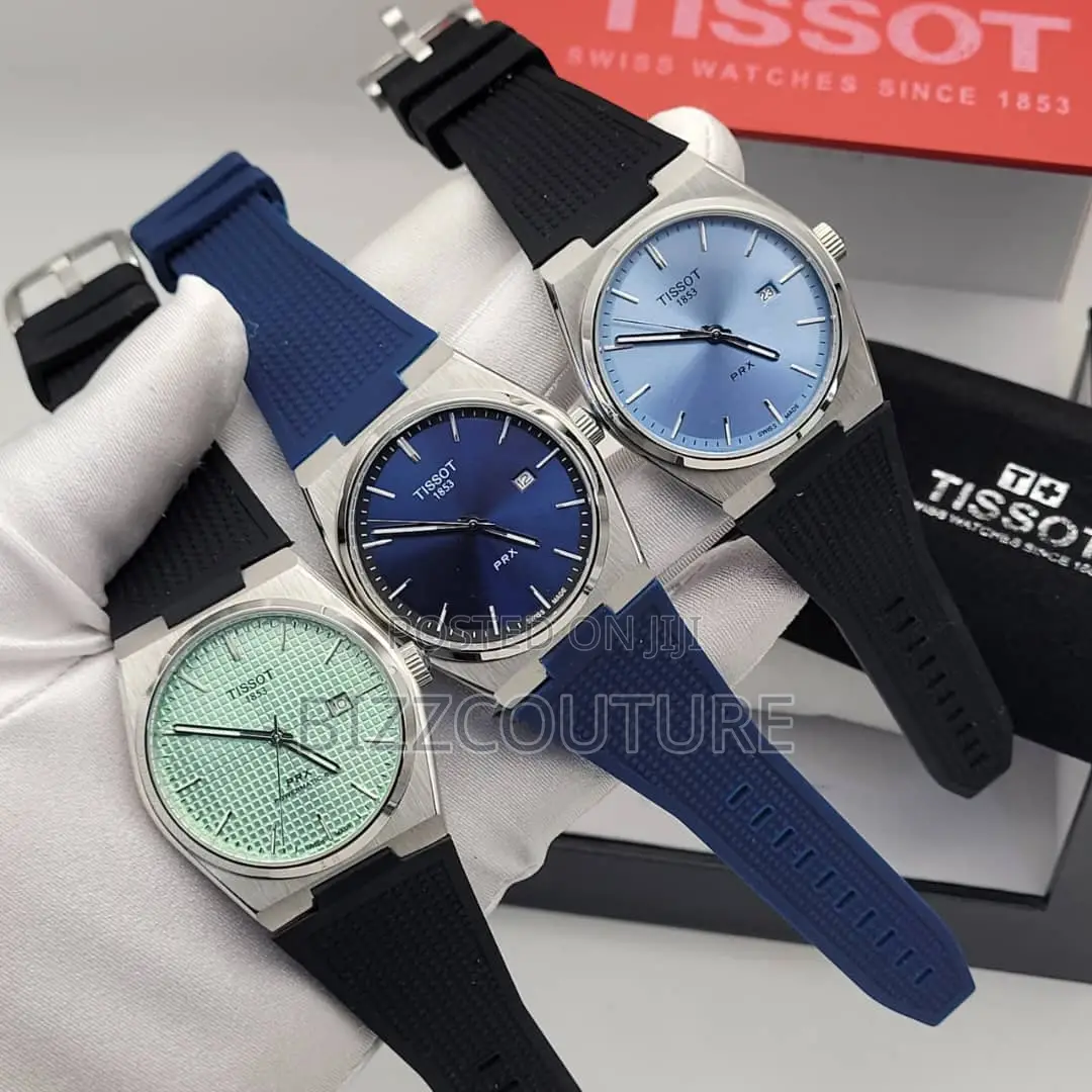 Original Tissot Color Selection Rubber Strap Watch in Store