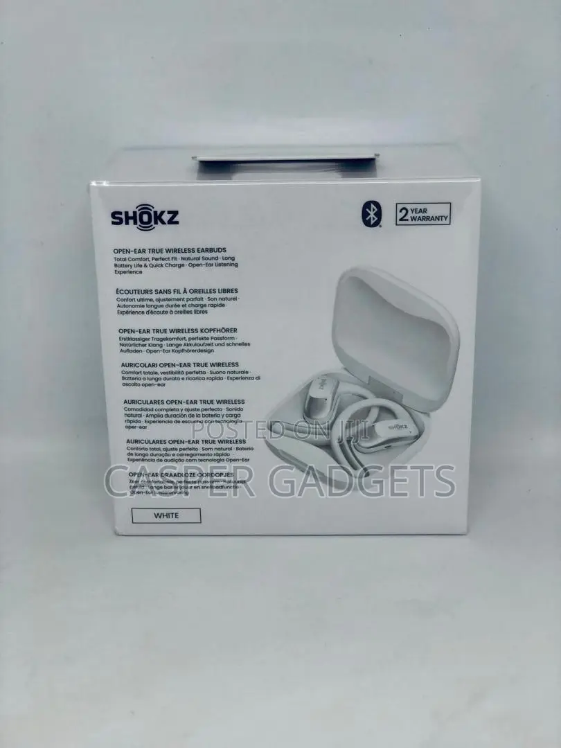 Shokz Openfit Air Wireless Earbuds White