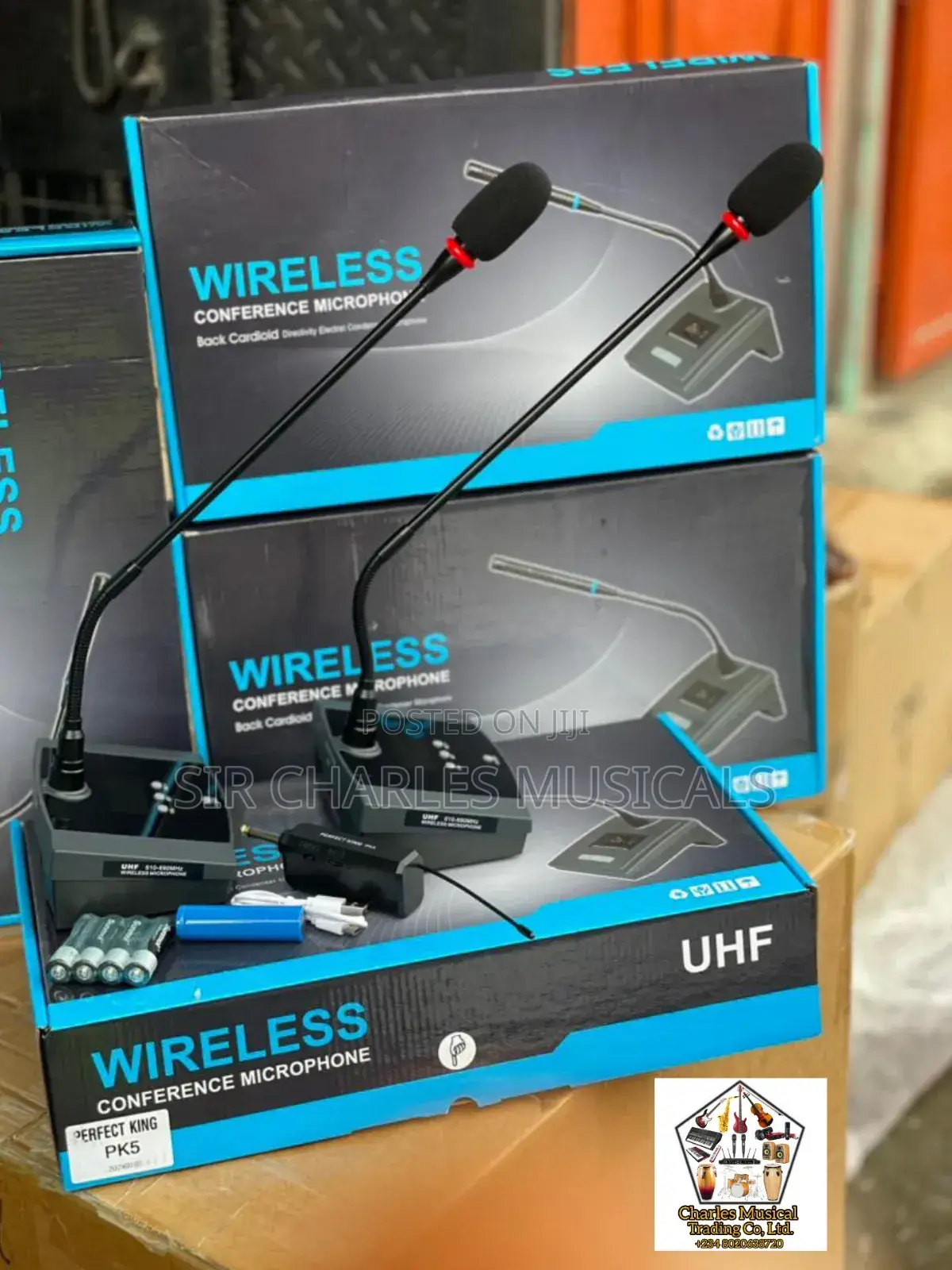 (2in1) Pk4 Wireless Conference Microphone