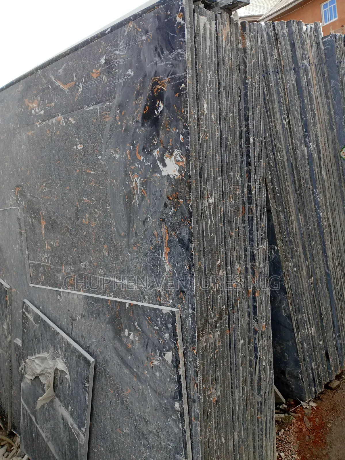 Quartz Calacata Slab for K Counter and Reception Countertops