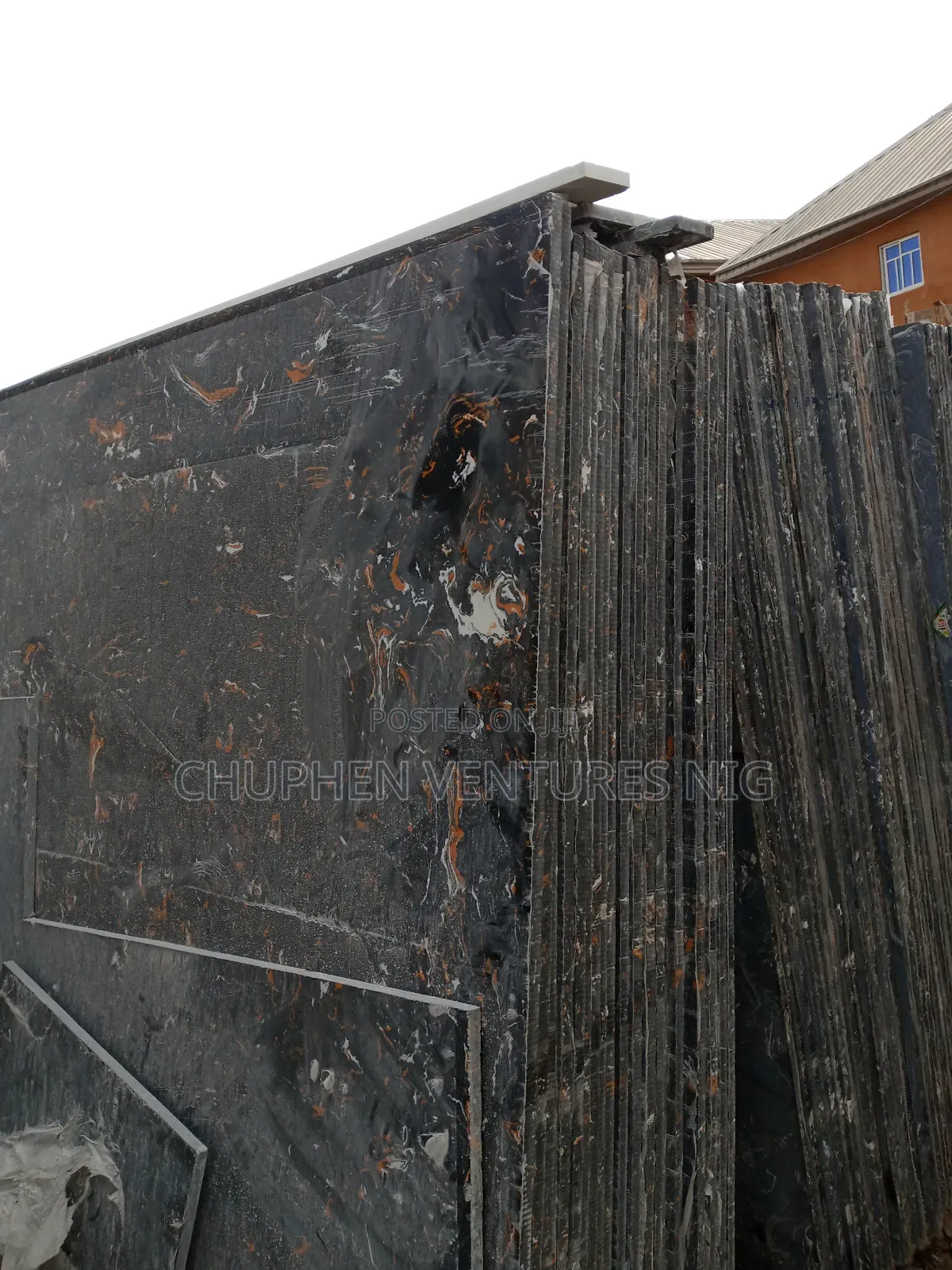 Quartz Calacata Slab for K Counter and Reception Countertops