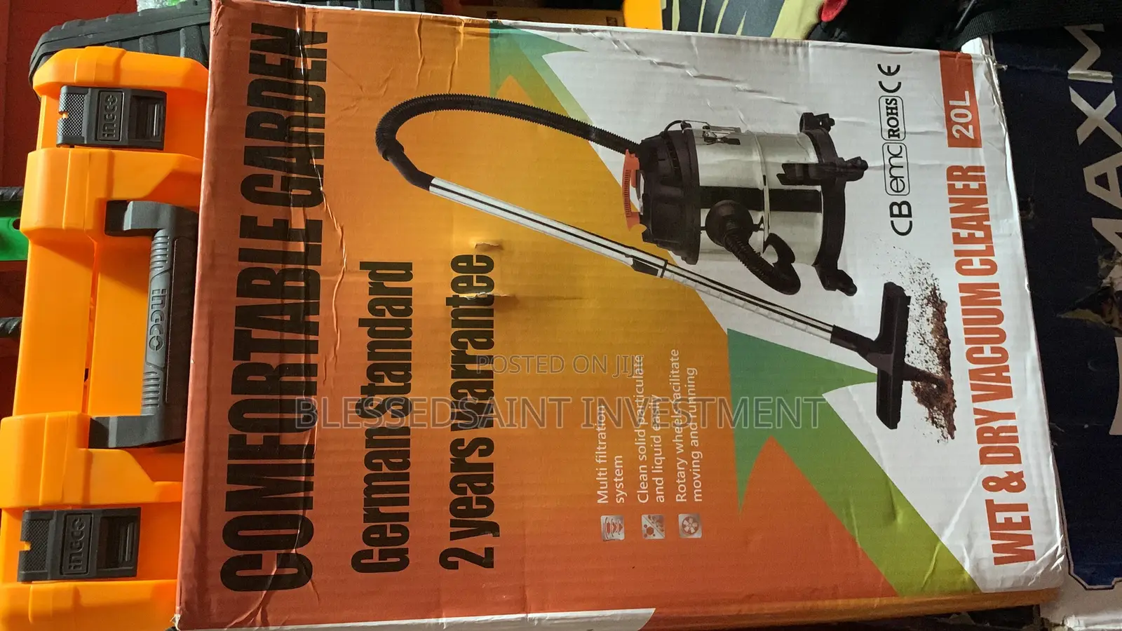 Germany Standard Vacuum Cleaner 20L