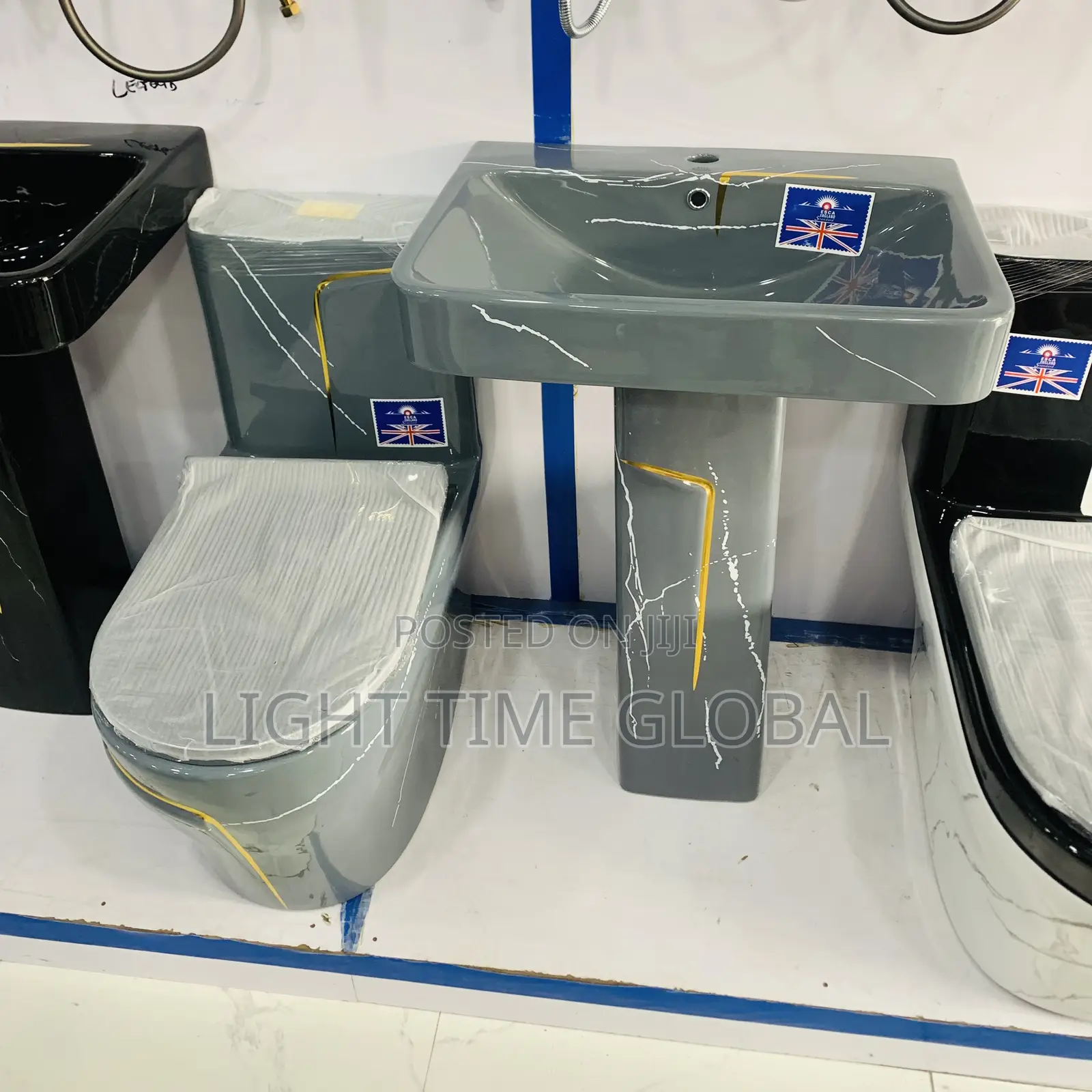 Luxury Grey Water Closet Oo