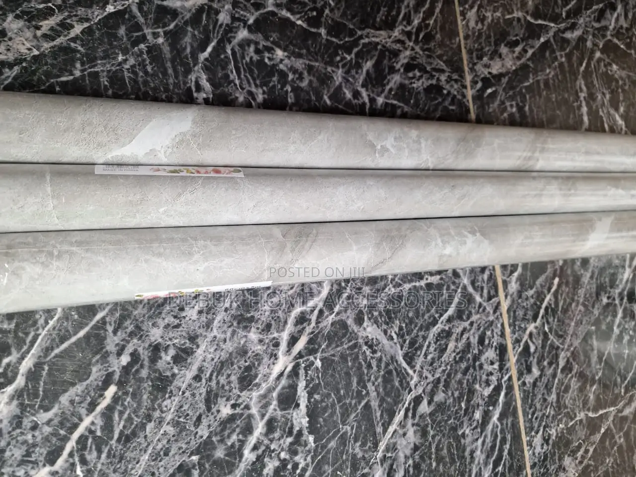 Gray Marble Wall Stickers