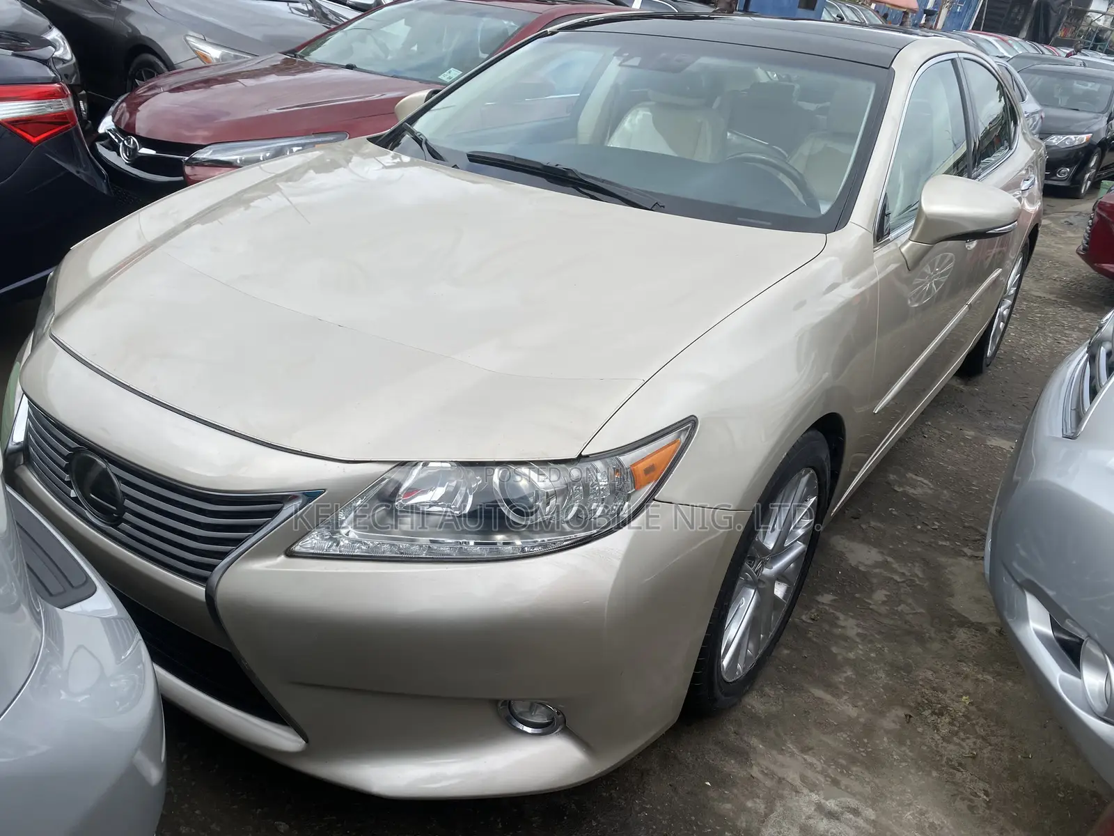 Lexus ES 350 FWD 2014 Gold