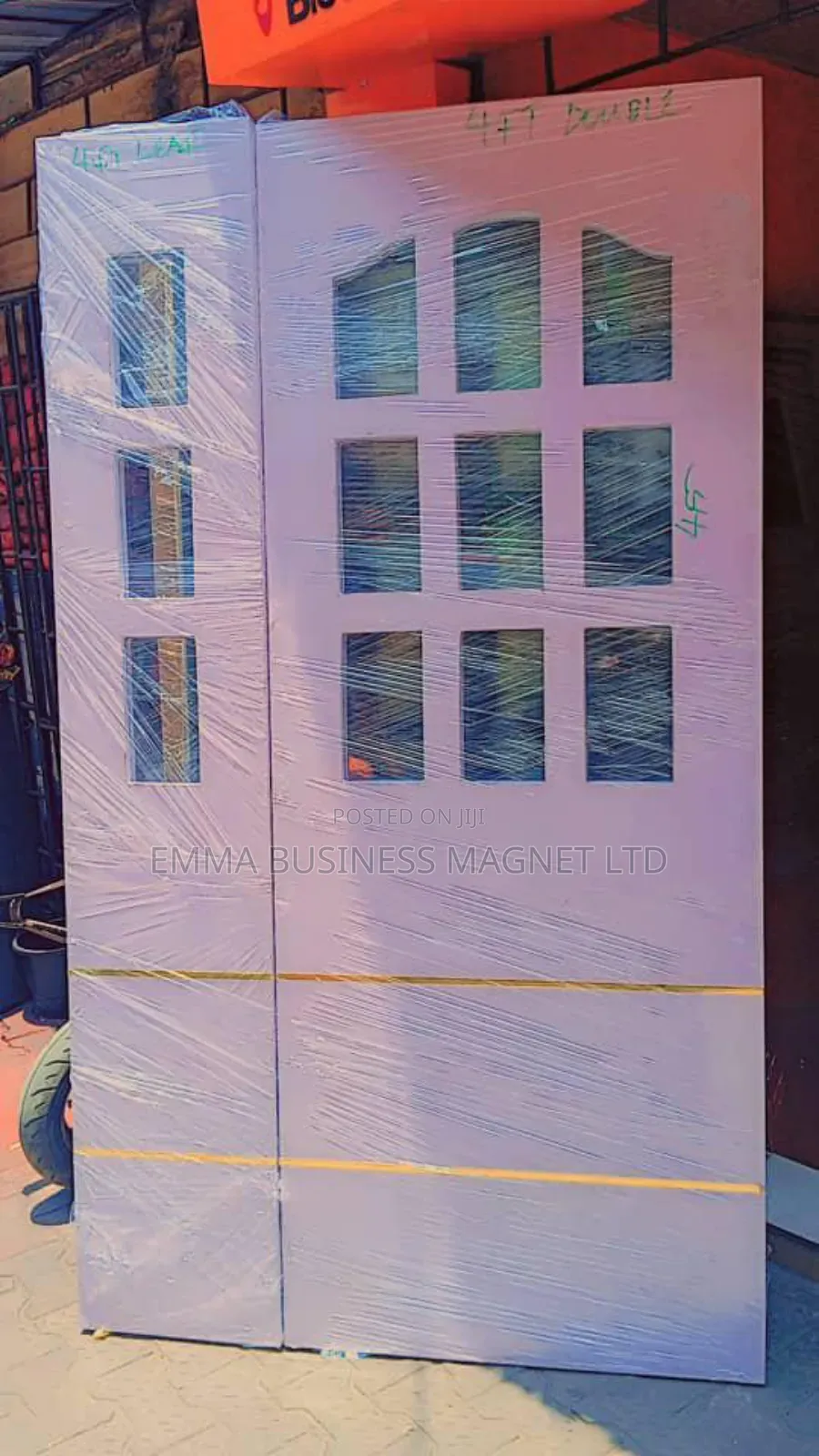 High Quality Glass Wooden Doors
