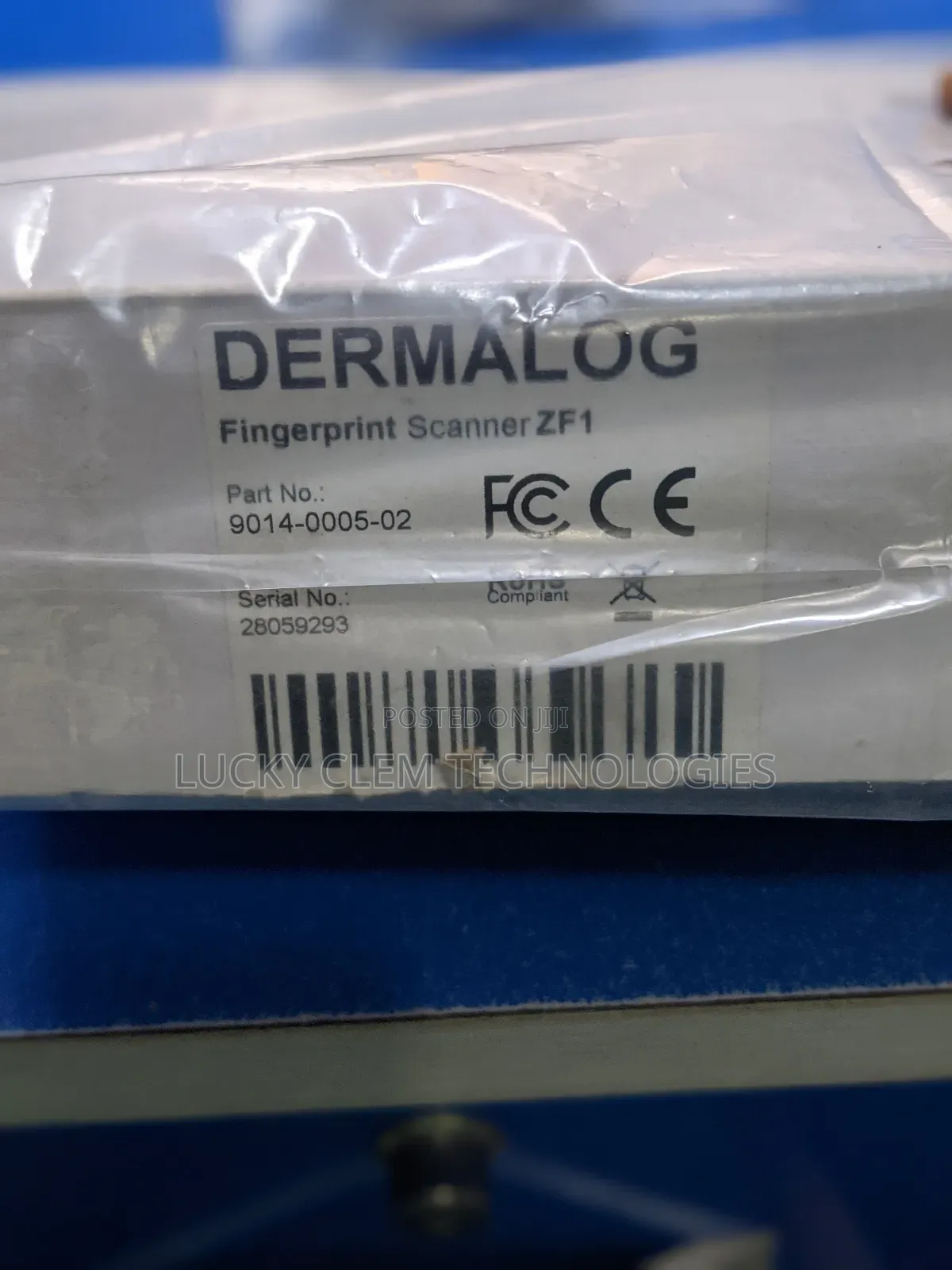 Dermalog Zf1 Fingerprint Scanner
