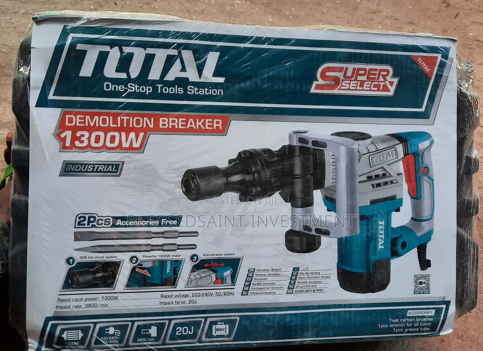 Total Demolition Breaker 1300w