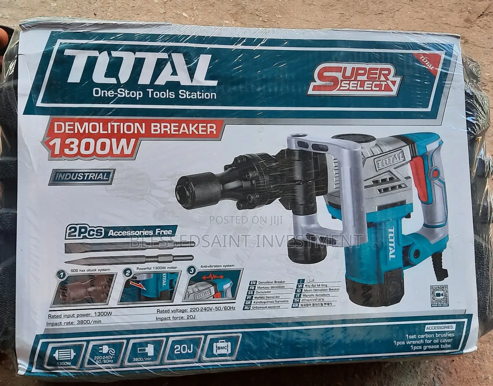 Total Demolition Breaker 1300w