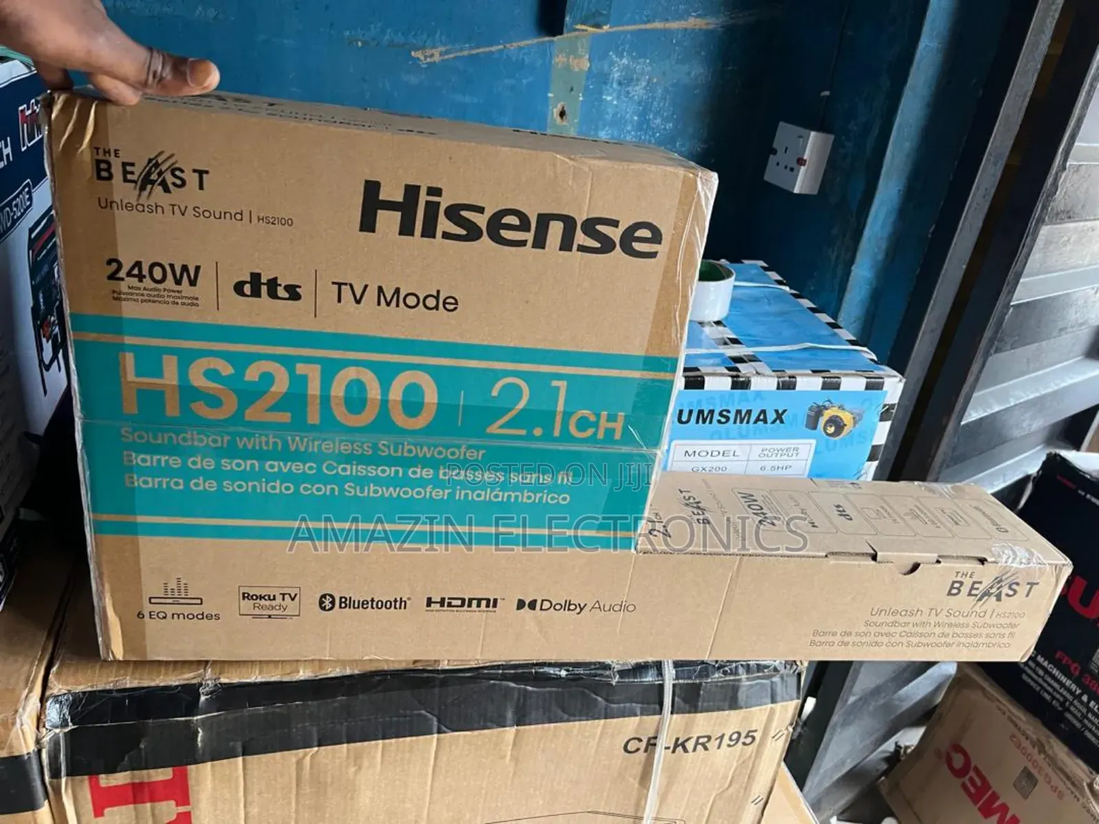 Hisense 240 Watts Sound Bar With 1yr Warranty