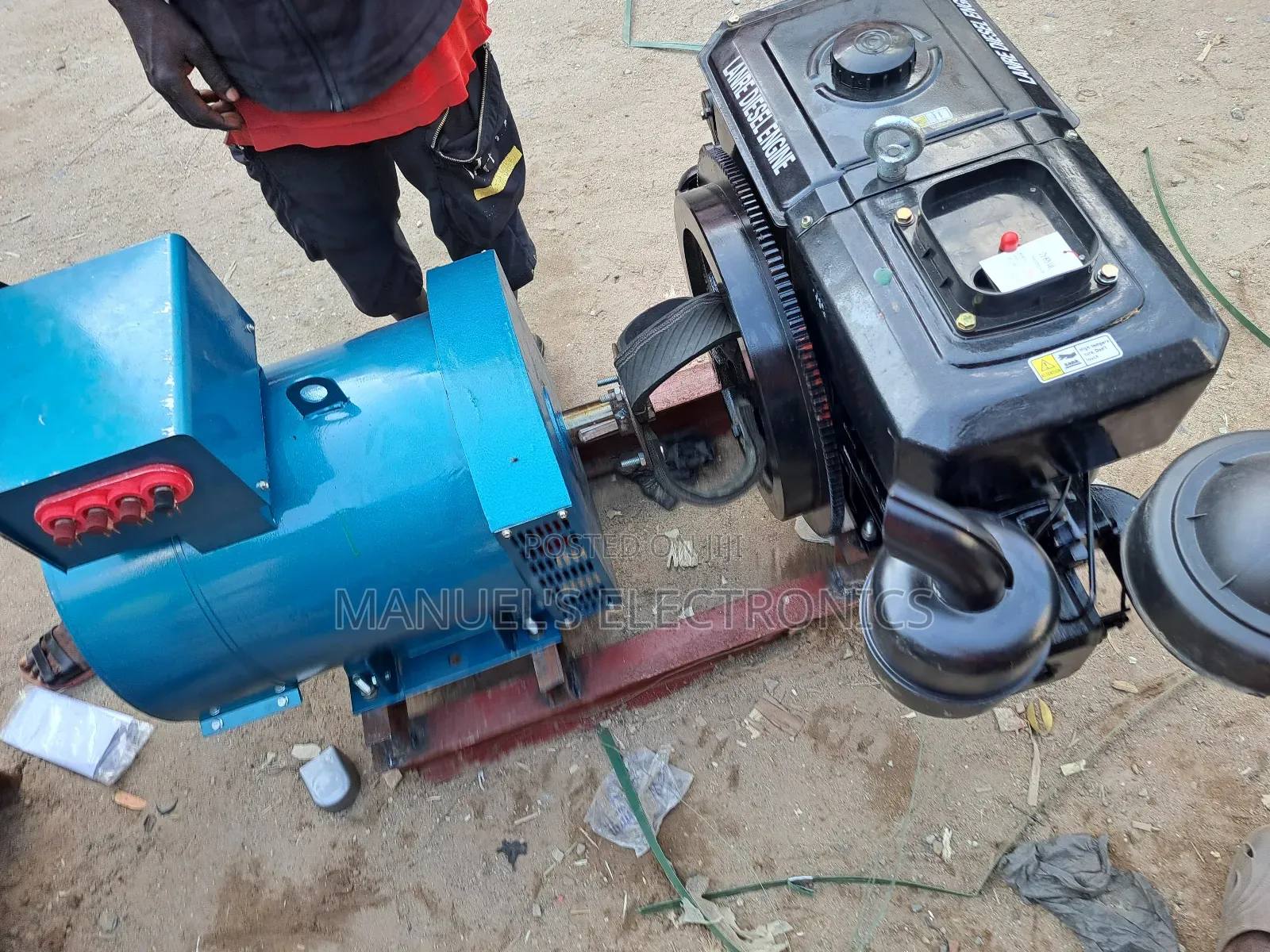 Basic Diesel Generator 1115 Engine With 20kva Alternator Coi