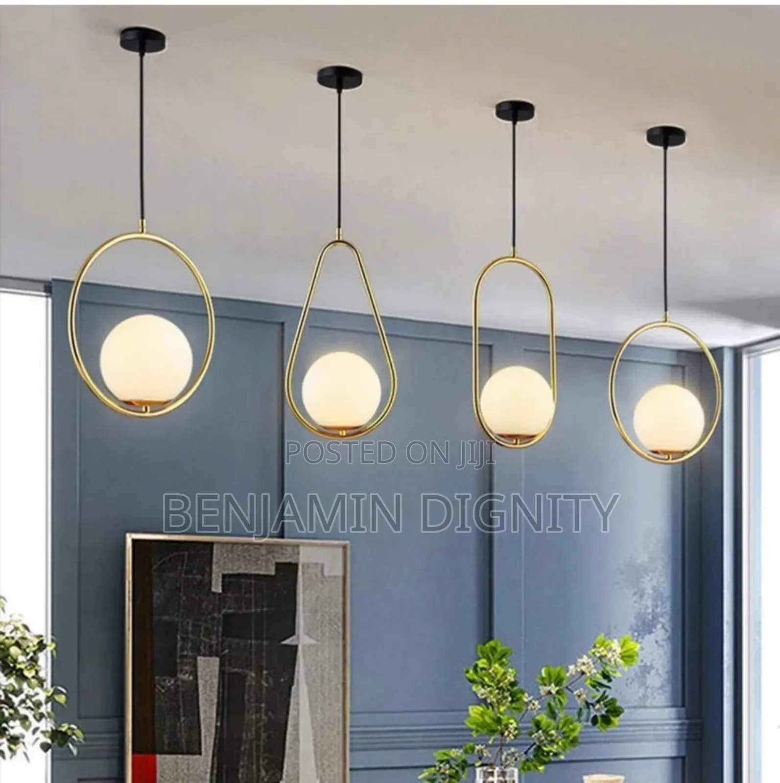 Modern Single Drop Pendant Light