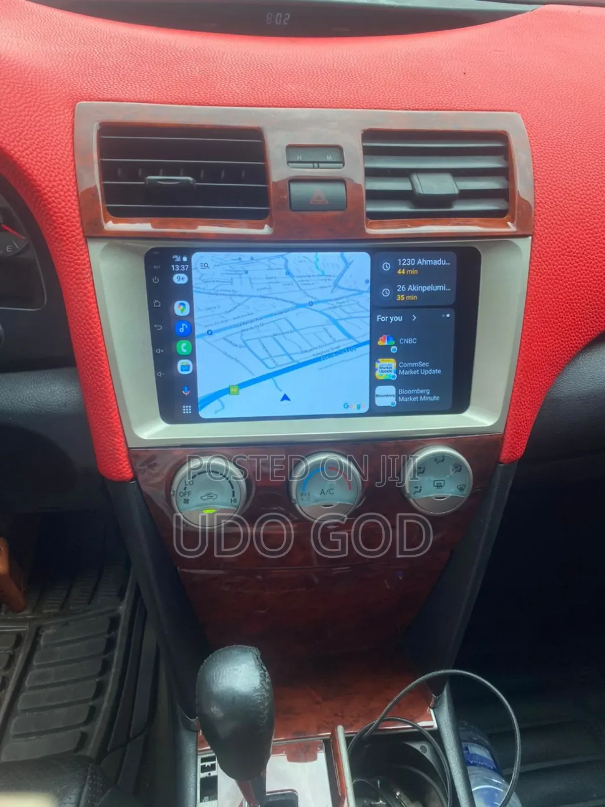 Apple Car Play Android Screen Toyota Camry