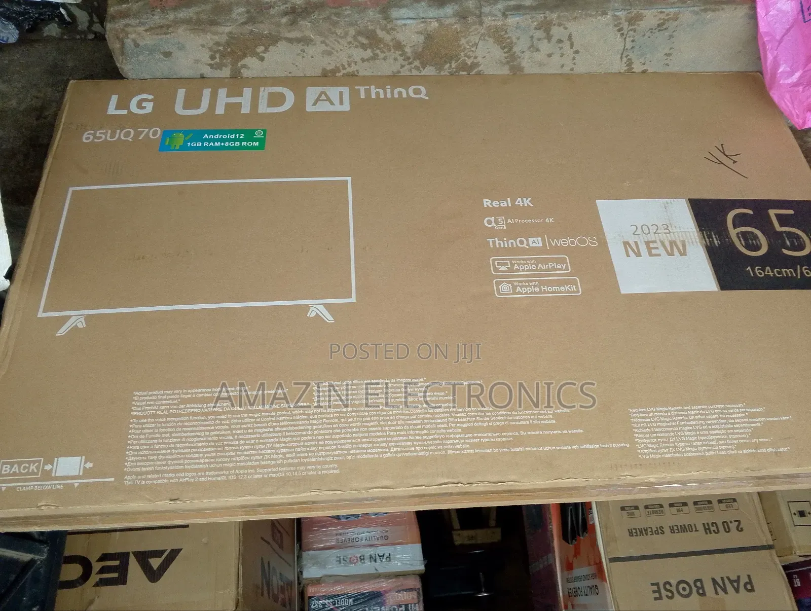 Lg 65 Inches Original Uhd With Netflix and Youtube