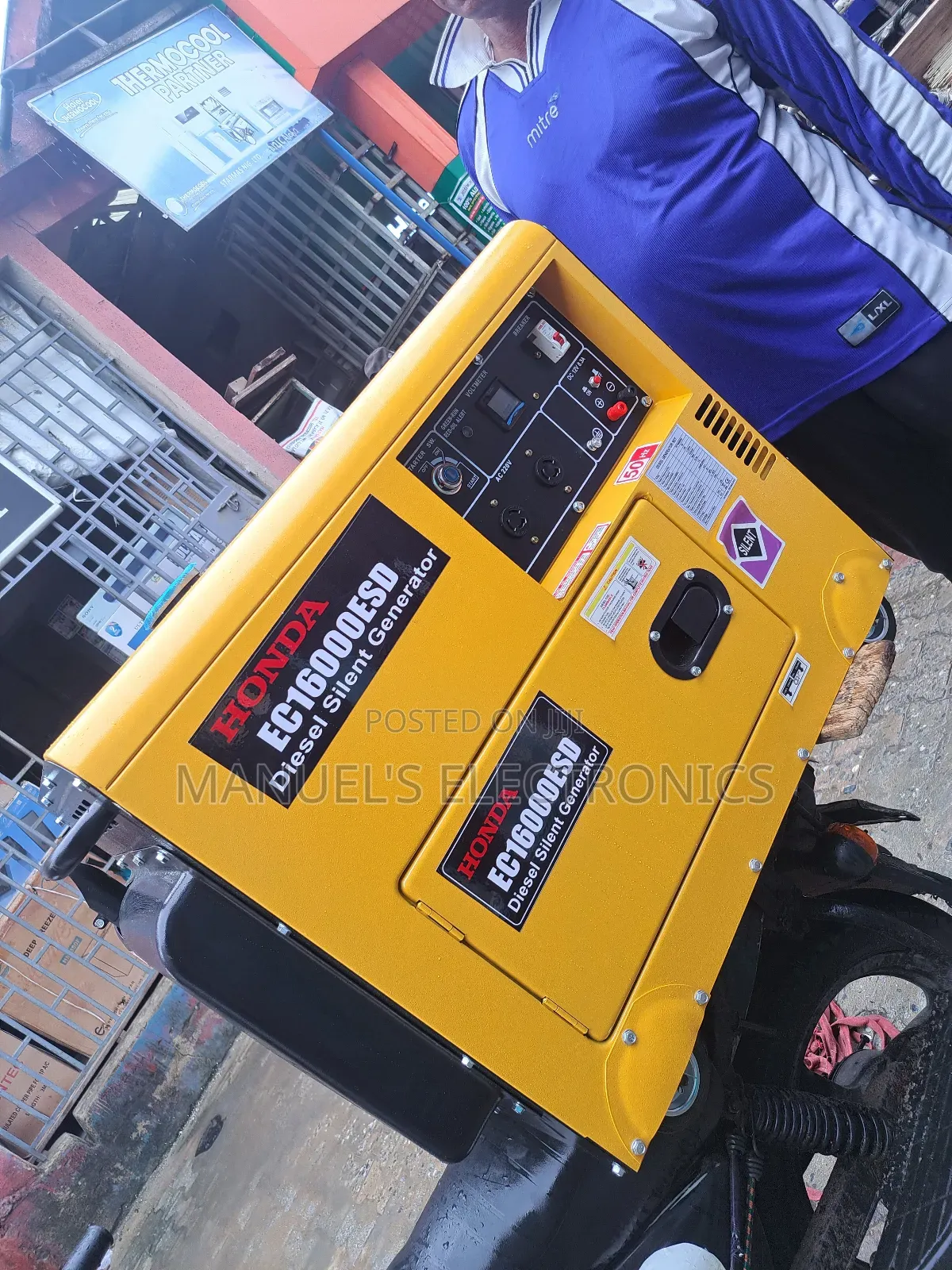 10kva Honda Diesel Soundproof Generator 100% Copper Coil