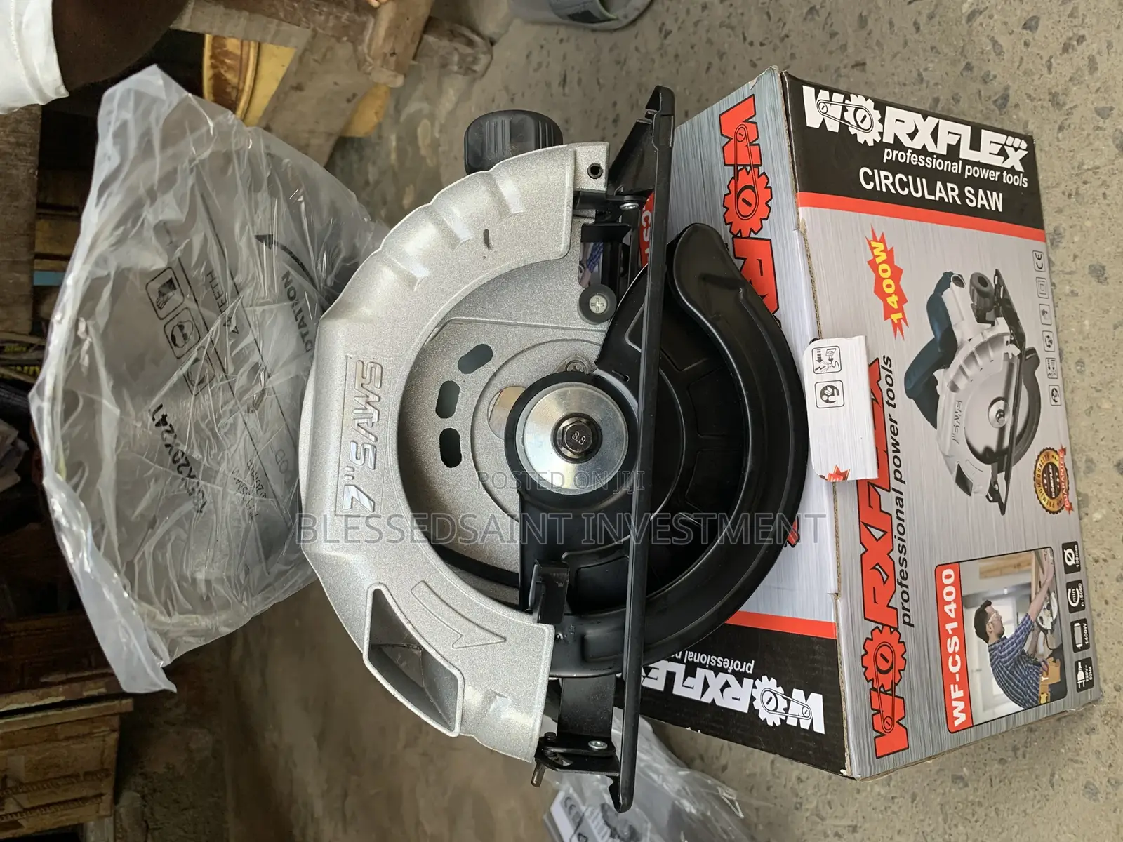 Worxflex 7 Inches Circular Saw Machine 1400w