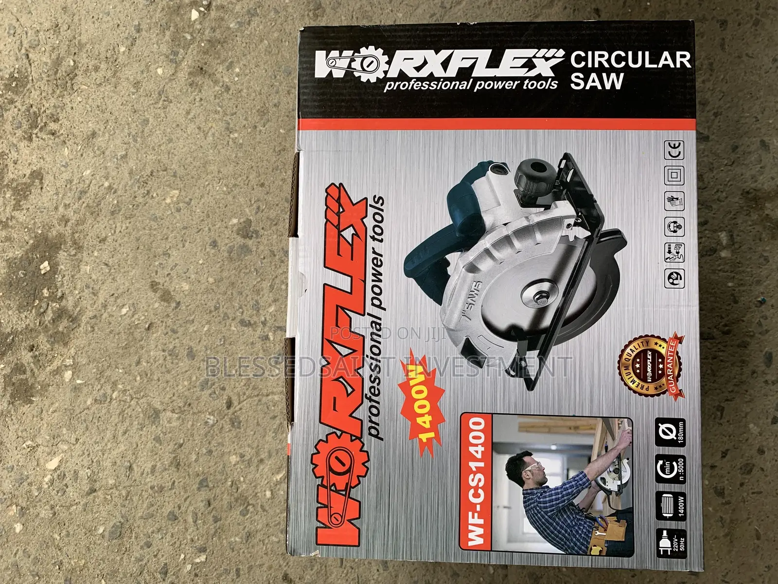 Worxflex 7 Inches Circular Saw Machine 1400w
