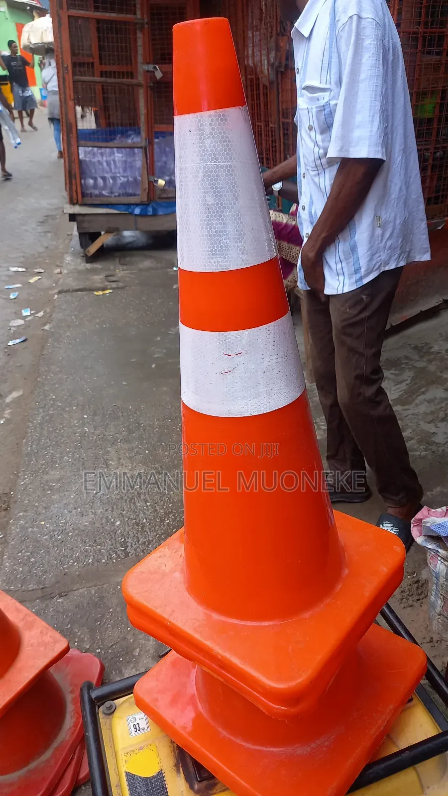 75 Cl Cone Road Signs