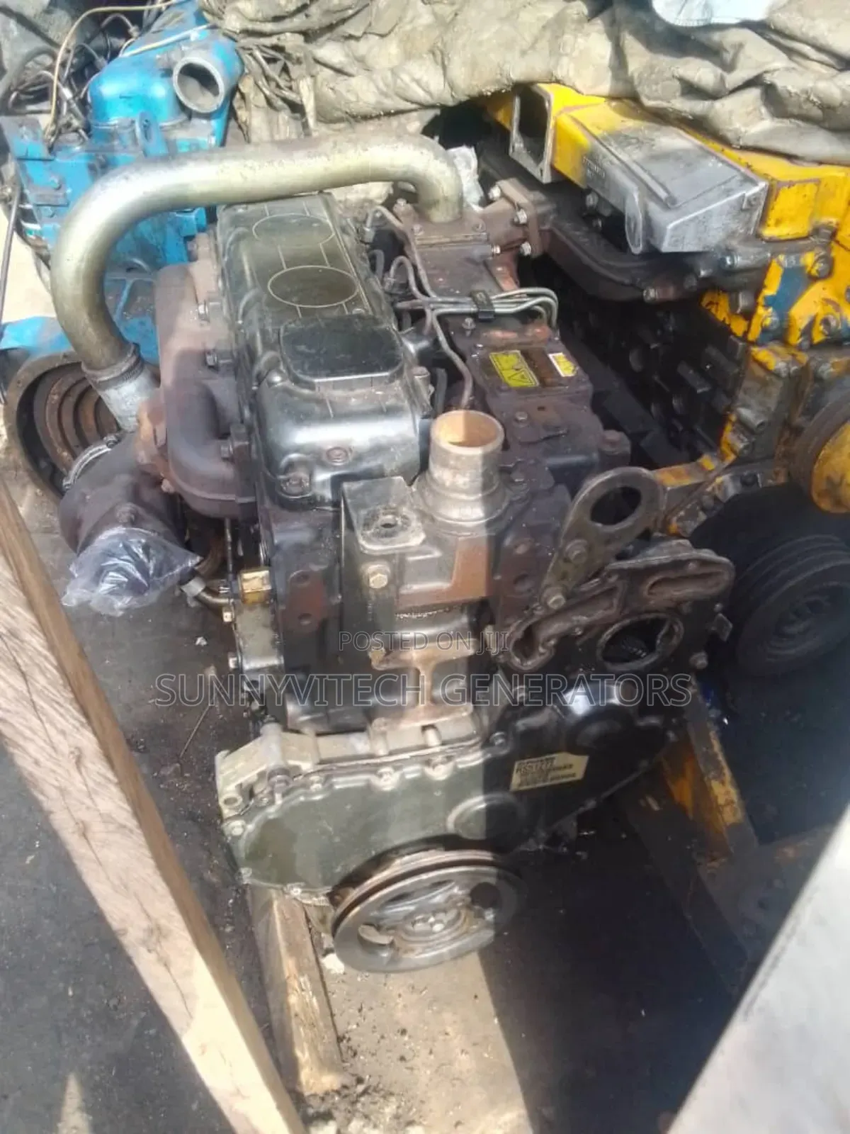 100kva Ecoplus Generator Mantrac Only Engine