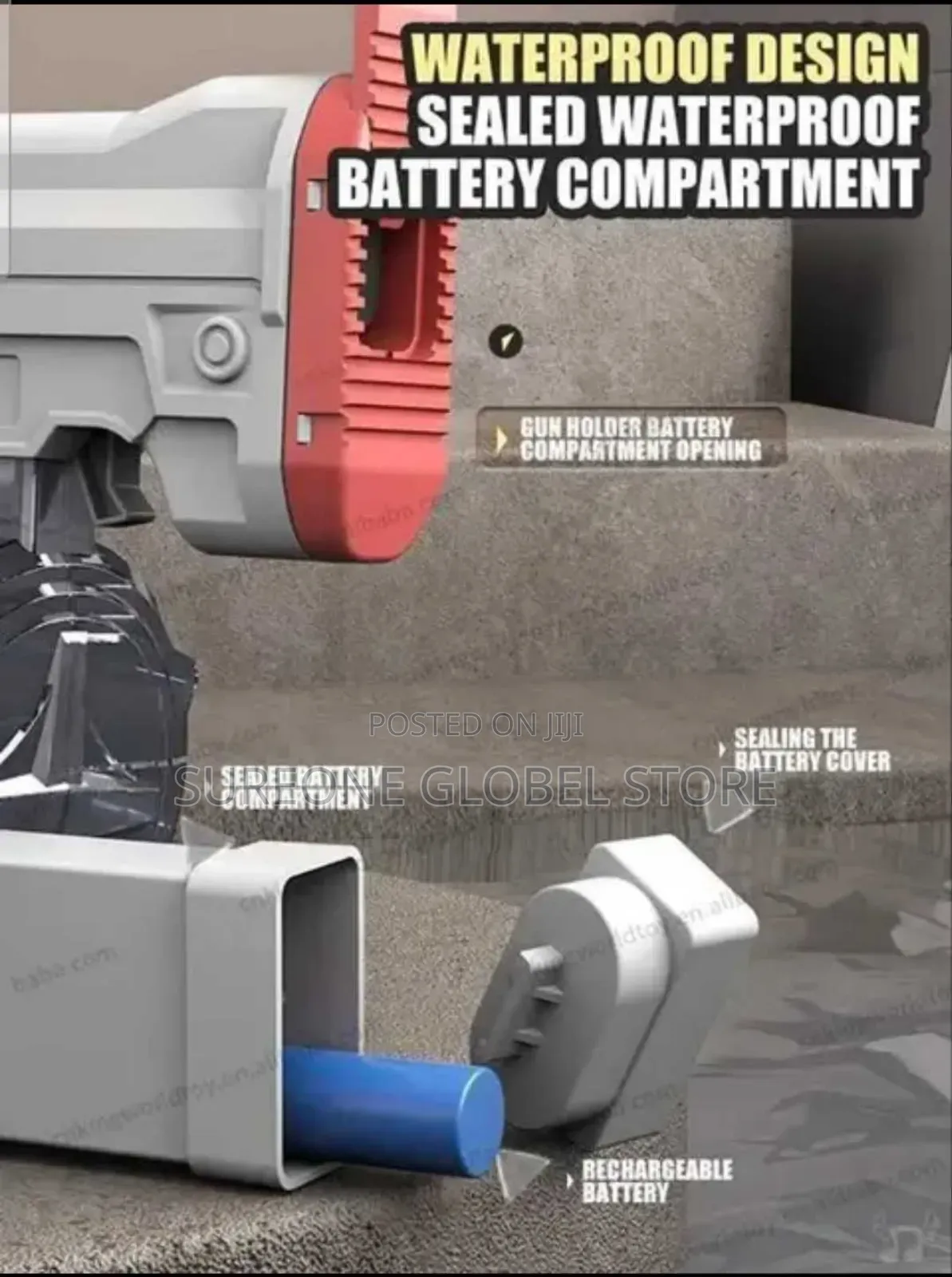 Over Size Electric Water Gun