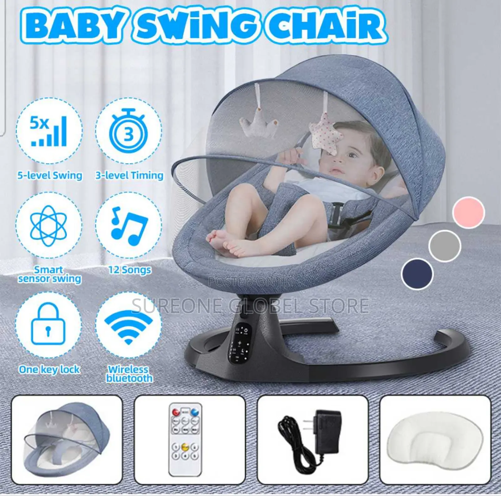 ELECTRIC Baby Smart Swing Chair