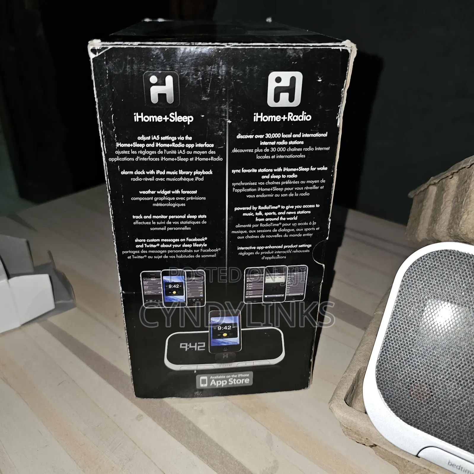 Open Box Ihome iPod Dock Speaker