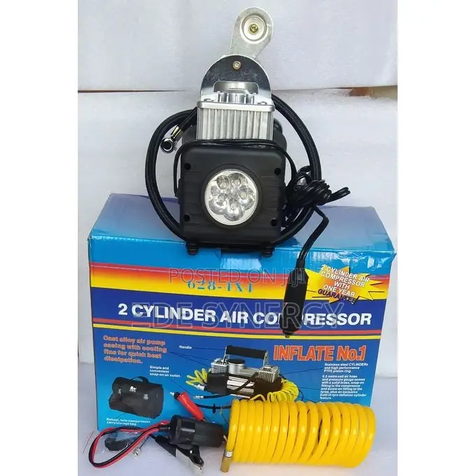 Car Air Pump Analog Display Portable Tyre Smart Inflate