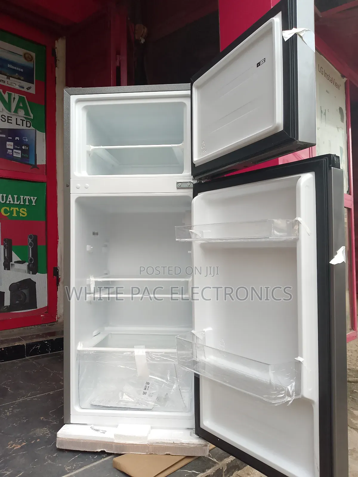 Hisense 124_litre Double Door Freezer / Fridge Fast Freezer