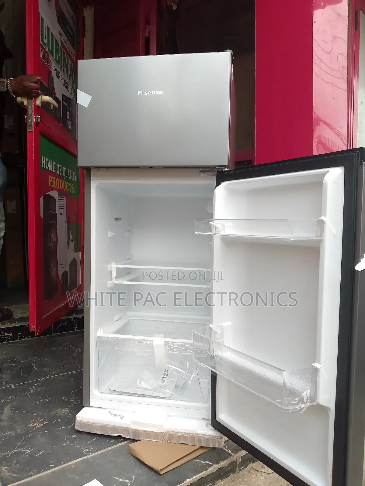 Hisense 124_litre Double Door Freezer / Fridge Fast Freezer