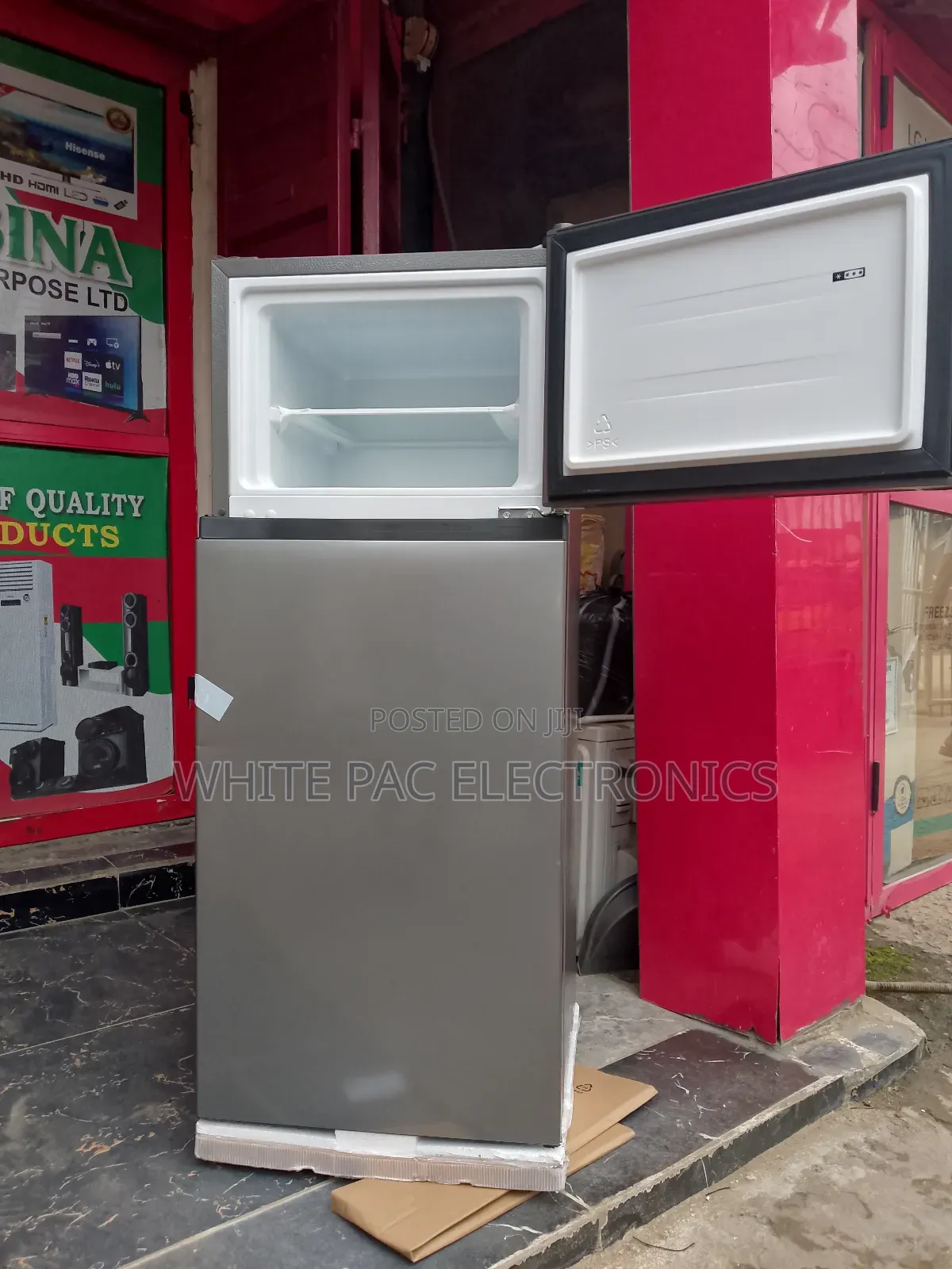 Hisense 124_litre Double Door Freezer / Fridge Fast Freezer