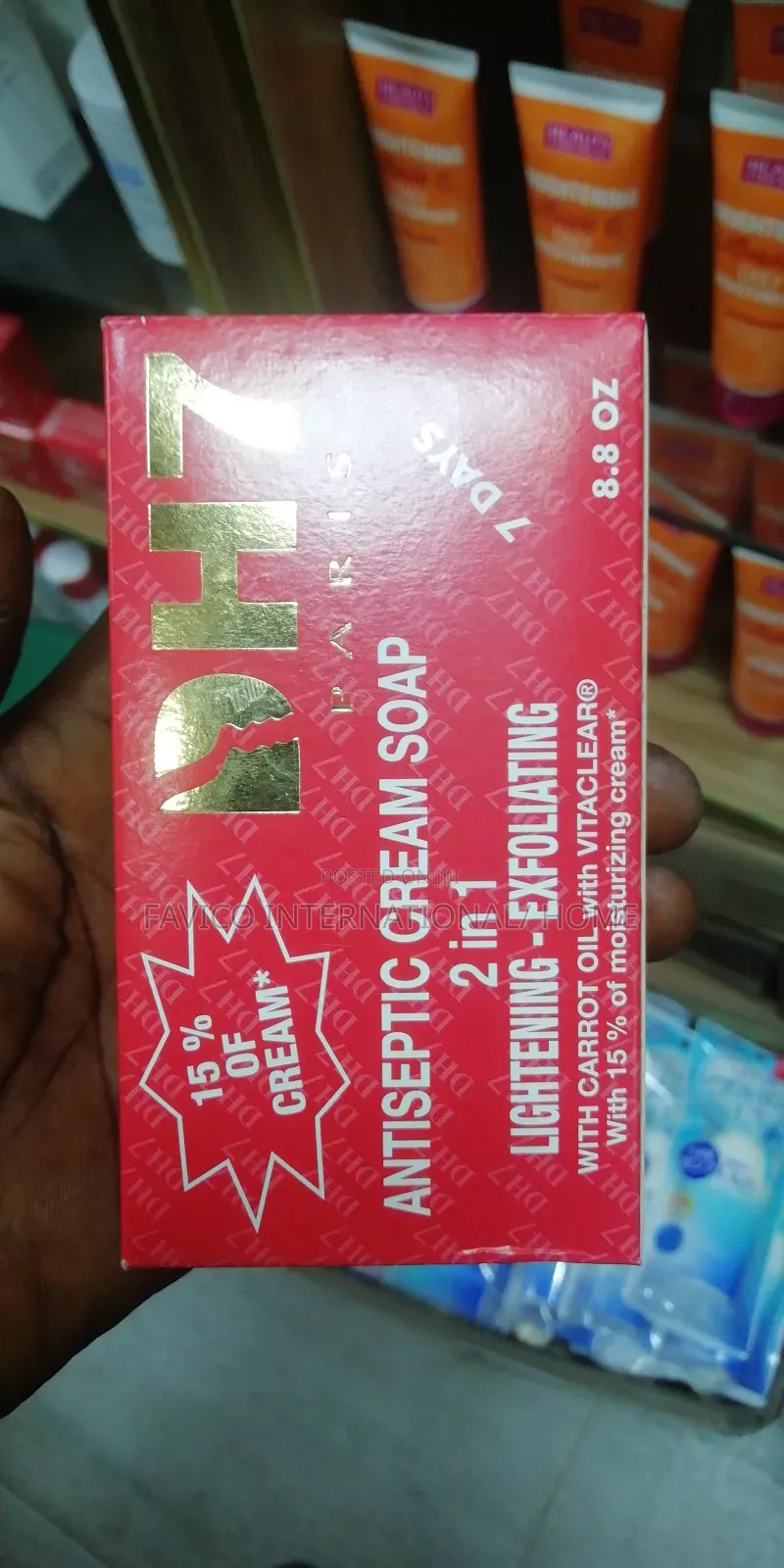 Dh7 Antiseptic Cream Soap