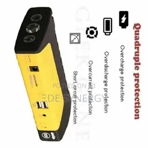Emergency Battery Jump Starter Kit, 12v 50800mah Power Bank